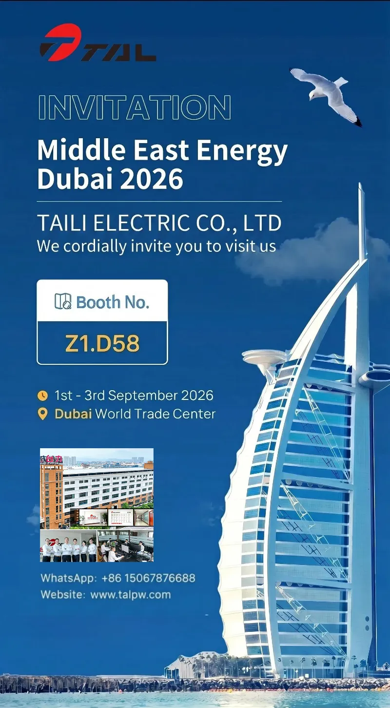 Az energiaátvitelben és -elosztásban mélyen gyökerező TAILI szilárd erőt mutat be a 2026-os Middle East Energy Dubai kiállításon